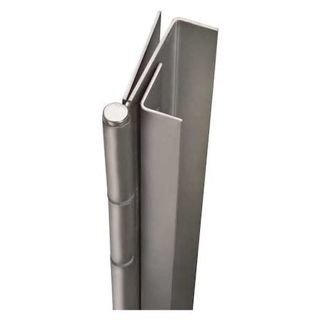 Piano Hinge, Stainless Steel, Full Mortise Mounting, 2 3/16 in Leaf W x 83 1/8 in Leaf H, Satin MPN:652ULSTSFMDOORHINGE7'0