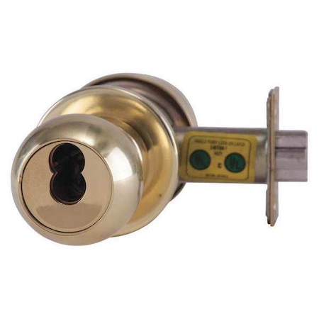 Knob Lockset, Mechanical, Entrance, Grd. 1 MPN:8K37AB4CS3605