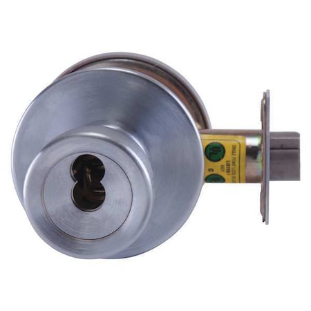 Knob Lockset, Mechanical, Entrance, Grd. 1 MPN:8K37AB6AS3626