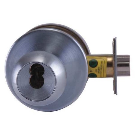 Knob Lockset, Mechanical, Storeroom, Grd. 1 MPN:8K37D4CS3626