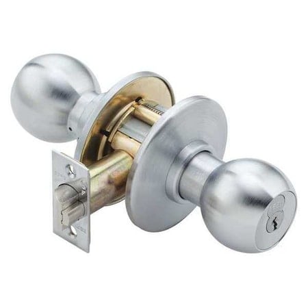 Knob Lockset, 2-3/4