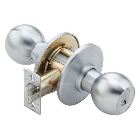 Knob Lockset, 2-3/4