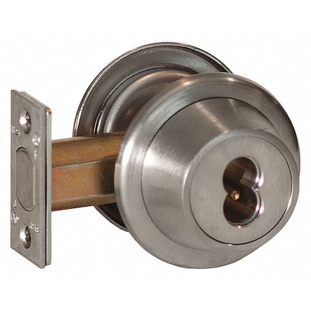 Deadbolt, Cylindrical, 2-3/8