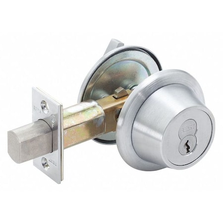 Deadbolt, Cylindrical, 2-3/8