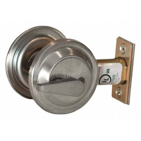 Deadbolt, Cylindrical, 2-3/4