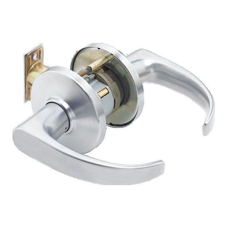Cylindrical 9K Lock, Privacy, Lever, Rose, STK, Satin Chrome AM MPN:9K30L14DSTK626AM
