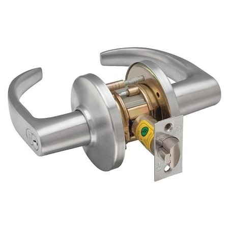 Lever Lockset, Mechanical, Entrance, Grd. 2 MPN:9K37AB14CS3626