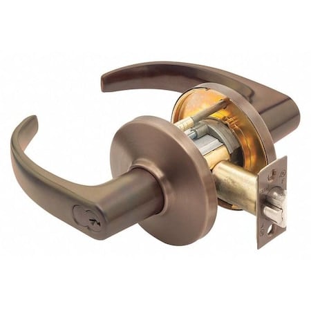 Door Lever Lockset, 4-7/8