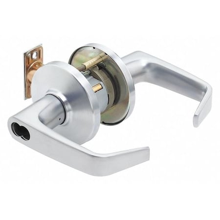 Door Lever Lockset, 4-7/8