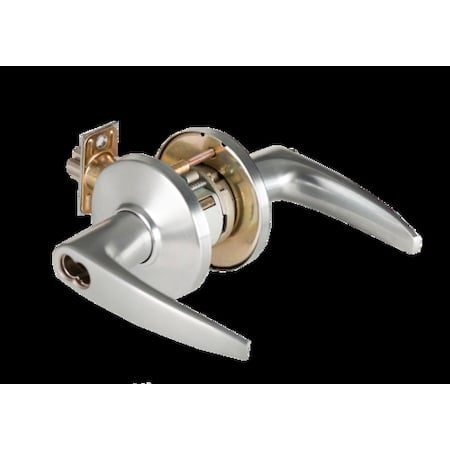 Cylindrical 9K Lock, Storeroom, Lever, Rose, STK, Satin Chrome AM MPN:9K37D16CSTK626AM