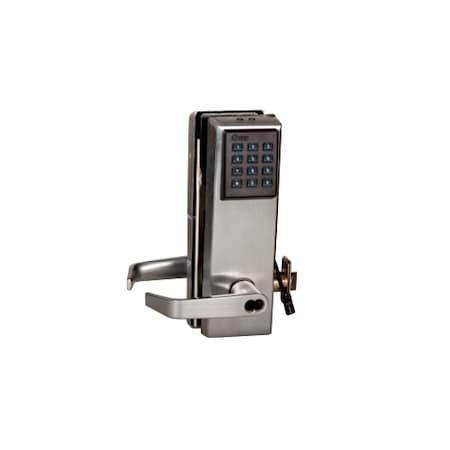 Cylindrical 9KZ Lock, Keypad, Lever, S3, Satin Chrome, 8-Cell MPN:9KZ37DV15KPS36268CE