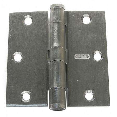 Door and Butt Hinge, Stainless Steel, Full Mortise Mounting, 1 1/2 in Leaf W x 3 1/2 in Leaf H MPN:CB191 3 5X3 5 FM SW DOOR HINGE 32D STS