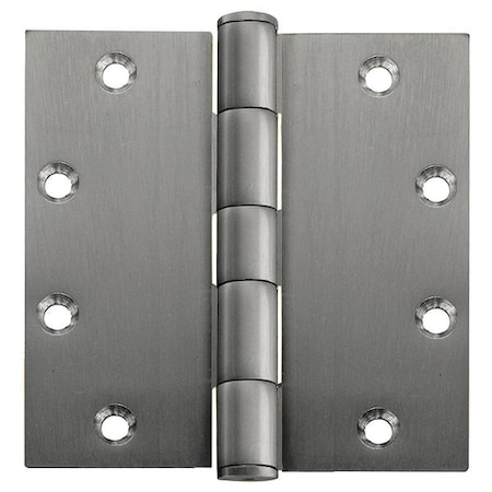 Door and Butt Hinge, Stainless Steel, Full Mortise Mounting, 1 3/4 in Leaf W x 4 in Leaf H, Satin MPN:CB191 4 5X4 FM SW DOOR HINGE 32D STS