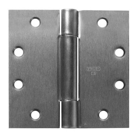 Door and Butt Hinge, Stainless Steel, Full Mortise Mounting, 2 in Leaf W x 4 1/2 in Leaf H, Satin MPN:CB1960R45X45DOORHINGE32DSTS