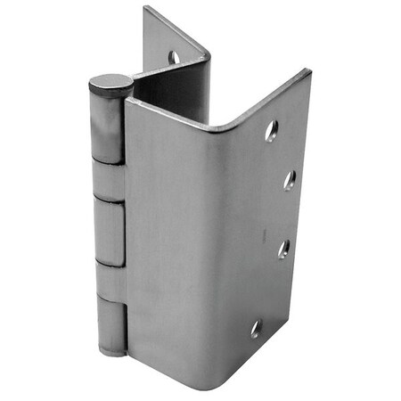 Butt Hinge, Steel, Full Mortise Mounting, 6 in Leaf W x 4 1/2 in Leaf H, Satin Chrome MPN:CB278 4 5 26D SC DOOR HINGE STL
