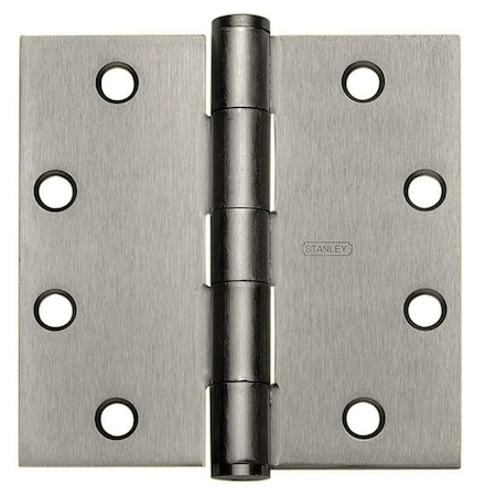 Door and Butt Hinge, Steel, Full Mortise Mounting, 1 5/8 in Leaf W x 4 in Leaf H, Prime Coat MPN:F179 4X4 DOOR HINGE P STL