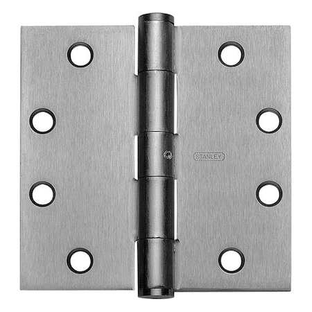 Door and Butt Hinge, Steel, Full Mortise Mounting, 1 3/4 in Leaf W x 4 in Leaf H, Prime Coat MPN:F179NRP 4 5X4 DOOR HINGE P STL