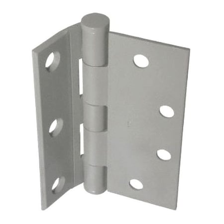 Door and Butt Hinge, Steel, Half Mortise Mounting, 2 1/16 in Leaf W x 5 in Leaf H, Prime Coat MPN:FBB167 4 5 HM DOOR HINGE P STL