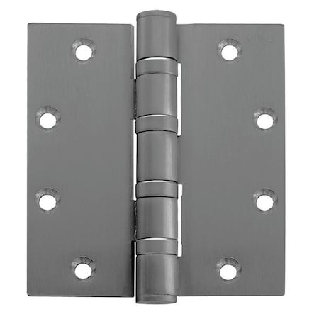 Door and Butt Hinge, Steel, Full Mortise Mounting, 2 in Leaf W x 4 1/2 in Leaf H, Prime Coat MPN:FBB168NRP 4 5X4 5 HW DOOR HINGE P STL