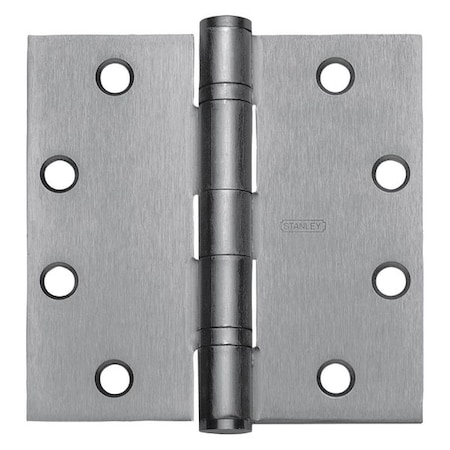 Door and Butt Hinge, Steel, Full Mortise Mounting, 1 5/8 in Leaf W x 4 in Leaf H, Prime Coat MPN:FBB179 4X4 DOOR HINGE P STL