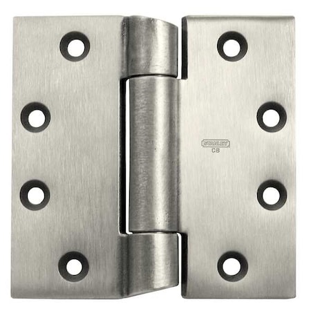 Door and Butt Hinge, Stainless Steel, Full Mortise Mounting, 1 7/8 in Leaf W x 4 1/2 in Leaf H MPN:IHTCB1995 4 5XSRS DOOR HINGE USP STS