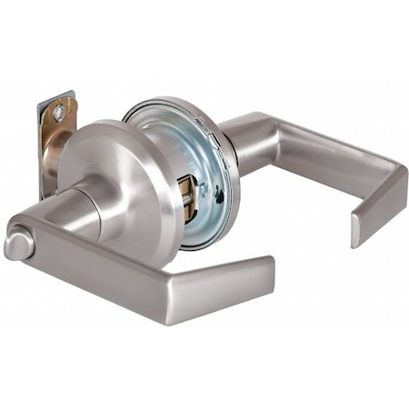 Lockset, Mechanical, Cylindrical, Privacy MPN:QTL240E619SAFLS