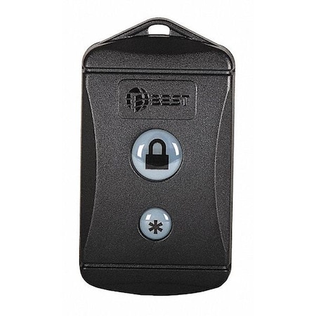 Proximity Key Fob, Plastic, 3V, 2-13/64