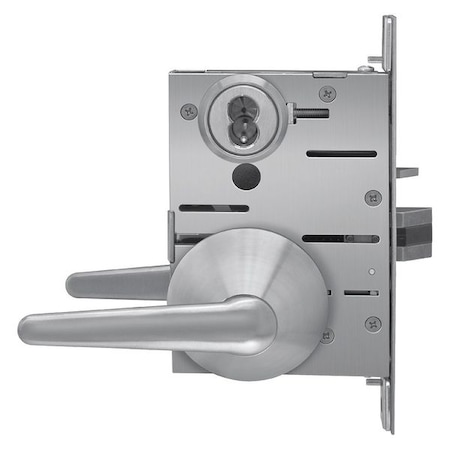 Mortise Lockset, Lever, LHR 630 Rose, Ser. LHR 630, Storeroom MPN:SPSLMLD16F630LHR