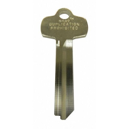 Key Blank, BEST Lock, Standard, H Keyway MPN:1A1H1KS208KS800