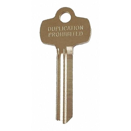 Key Blank, BEST Lock, Standard, M Keyway MPN:1A1M1KS654KS800