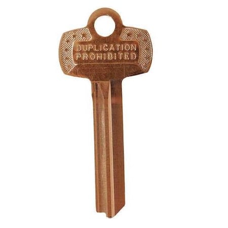 Key Blank, P Keyway, Standard, 7 Pins MPN:1A1P1KS473KS800