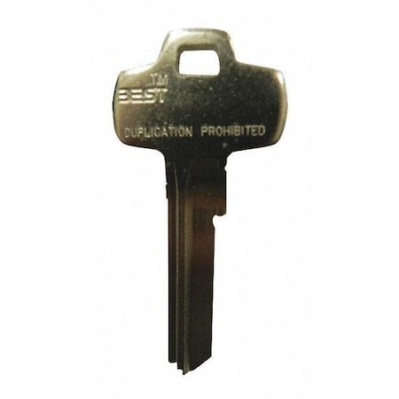 Key Blank, BEST Lock, Standard, WH Keyway MPN:1AP1WH1KS609KS800