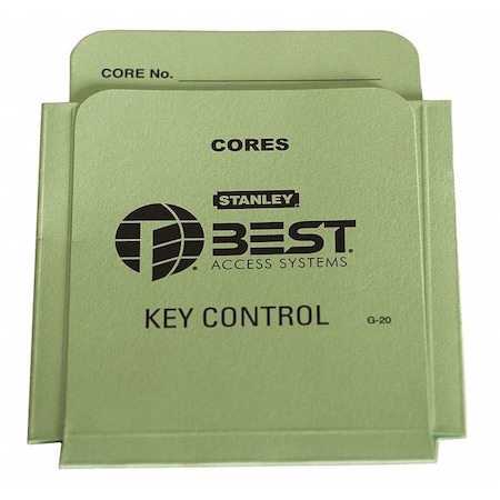 Key Authorization Card, Paper, For Keys MPN:G20