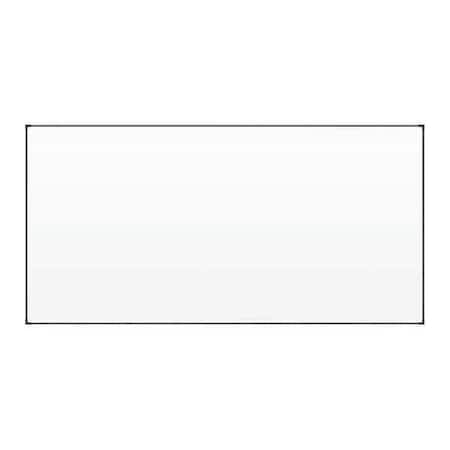 Dry Erase Board, Porcelain, 48 in, 96 in, Aluminum Frame, White, Gloss MPN:2028H