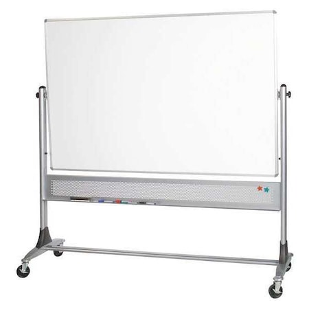 Combination Board, Cork, 48 in, 96 in, Aluminum Frame, White MPN:669RH-DC