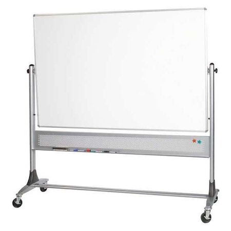 Combination Board, Cork, 48 in, 96 in, Aluminum Frame, White MPN:669RH-HC