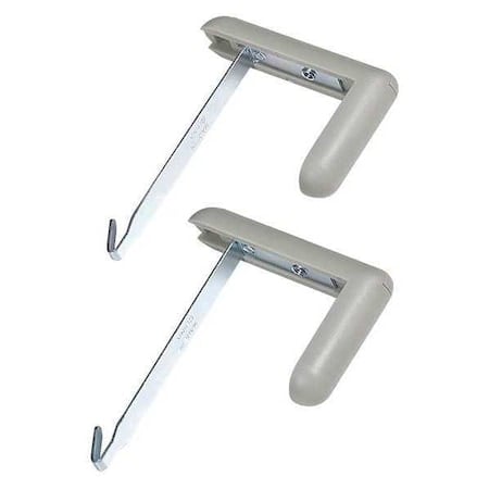 Partition Hook, 50 lb.Weight Capacity, PK2 MPN:56389