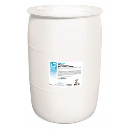 RTU All-Purpose Hard Surface Cleaner, 55 gal. Drum, Lemon MPN:BSI1003
