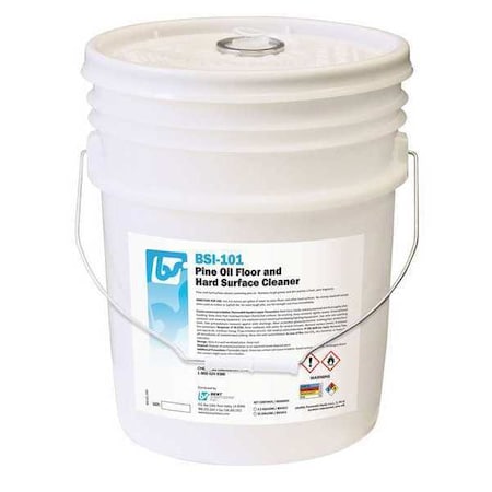 Cleaner, Pine Oil, 5 gal., Pail, 44.3 lb. MPN:BSI1012