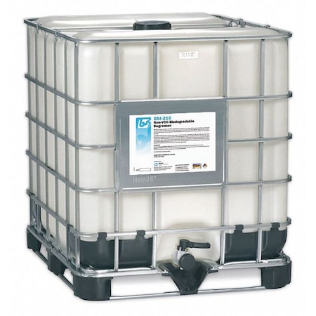 Non-Voc Biodegradable Degreaser, 275 Gal Tote, Liquid, Aqueous MPN:BSI2154