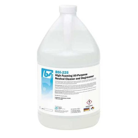All Purpose Cleaner and Degreaser, Jug, 1 gal, Mild Sweet, 4 PK MPN:BSI2251