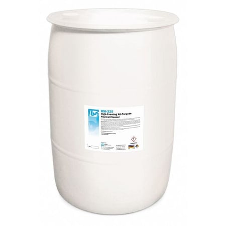 All-Purpose Foam Neutral Cleaner, 55 gal. Drum, Mild Sweet MPN:BSI2253