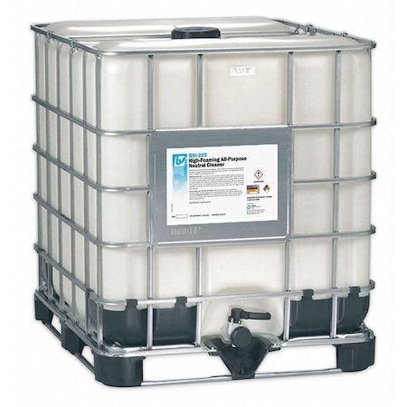 All-Purpose Foam Neutral Cleaner, 275 gal. Tote Bin, Mild Sweet MPN:BSI2254