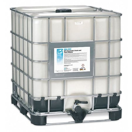Drain and Pipe Cleaner, 275 gal, Tote MPN:BSI3504
