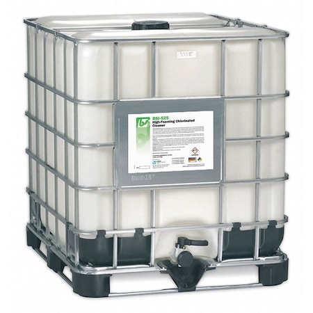 High-Foaming Chlorinated Cleaner, 275 gal. Tote Bin, Chlorine MPN:BSI5254