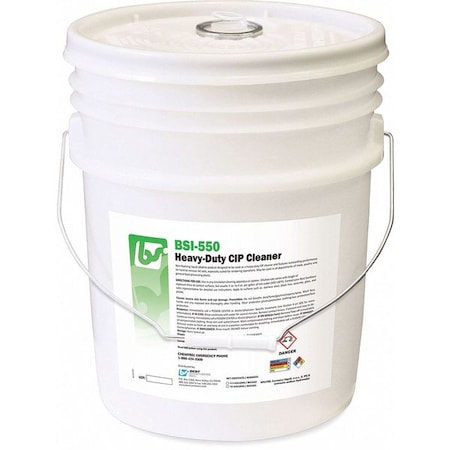 Heavy-Duty CIP Cleaner, All-Purpose Cleaner, 5 gal, Unscented MPN:BSI5502