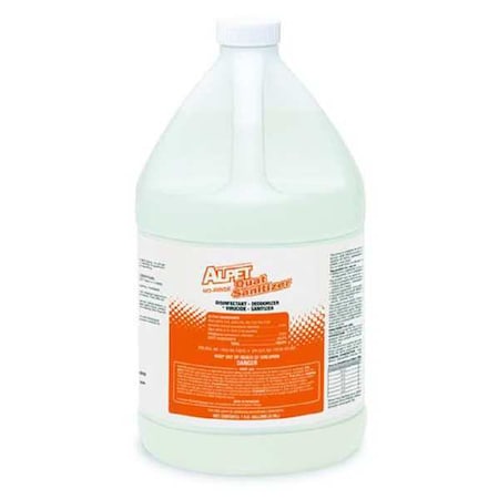 Disinfectant and Sanitizer, 1 gal. Bottle, Unscented, 4 PK MPN:SS10018