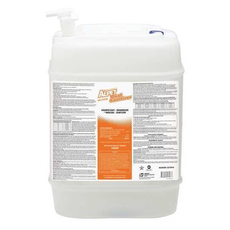 Disinfectant and Sanitizer, 5 gal. Pail, Unscented MPN:SS10019