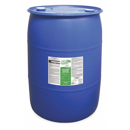 Cleaner, Disinfectant and Sanitizer, Drum, 50 gal, Alcohol MPN:SS10030