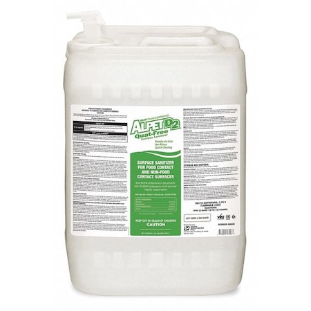 Cleaner, Disinfectant and Sanitizer, 5 gal. Pail, Alcohol MPN:SS10031